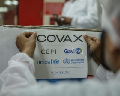 Covax – pela vacinação de todos.