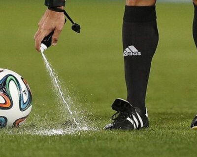 A briga do spray: empresa brasileira processa Fifa alegando ter a patente do produto utilizado nos jogos de futebol