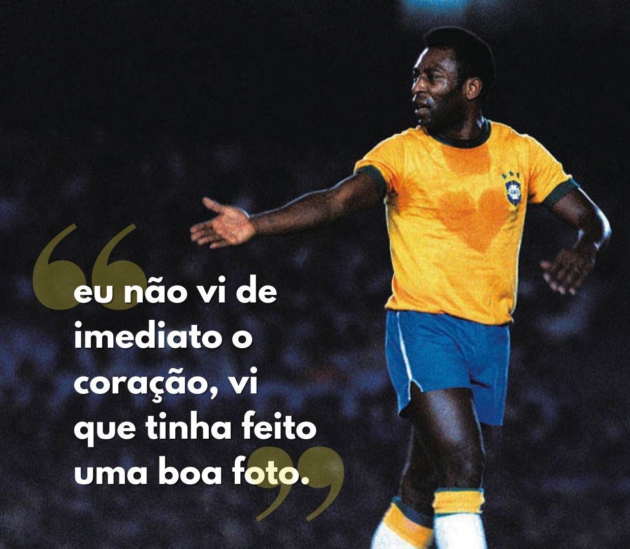 Os mitos do coração de Pelé
