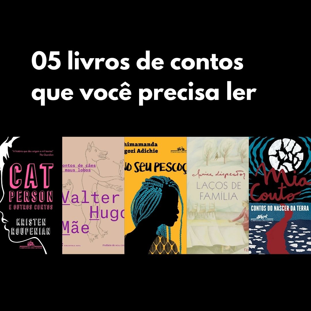 05 livros de contos que você precisa ler