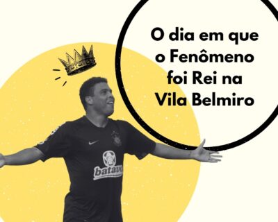 45 anos de Ronaldo: o dia em que o fenômeno foi rei na Vila Belmiro