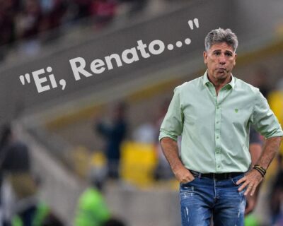 “Ei, Renato…”: treinador vai do céu ao inferno e vive pior momento no Flamengo