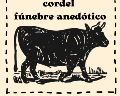 Cordel fúnebre-anedótico