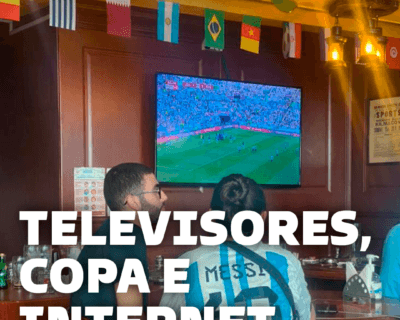 <strong>TELEVISORES, COPA E INTERNET</strong>